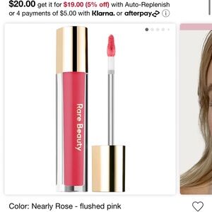 Nearly Rose Stay Vulnerable Glossy Lip Balm